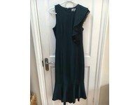 coast victoria ruffle dress